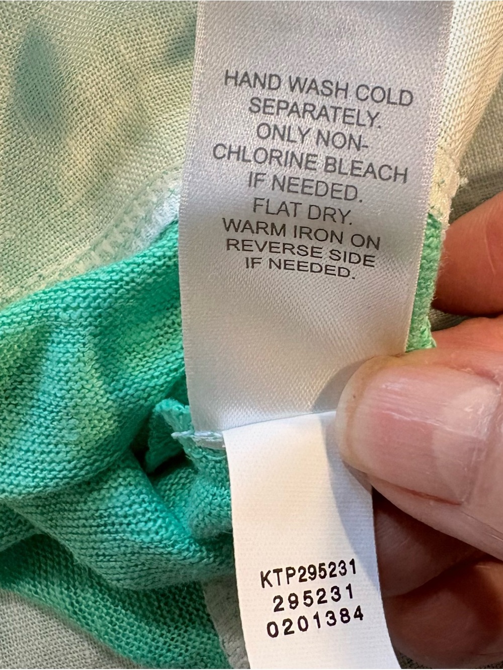💥NWOT J.Jill Love Linen Turquoise White Layered Tunic Top 100% Linen XL💚 - Picture 9 of 10